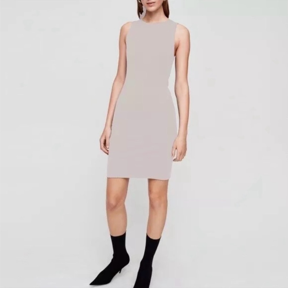 Babaton Aritzia Sleeveless Sheath Dress Bodycon